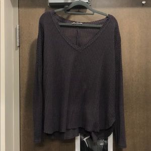 waffle sweater!